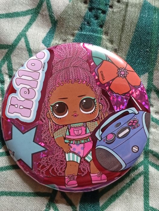 Przypinka plastikowa Lol