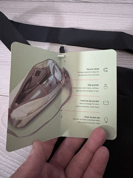 Сумка Bellroy 4л alpaka aer nomatic arcteryx