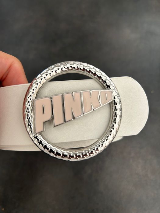 Skórzany pasek Pinko