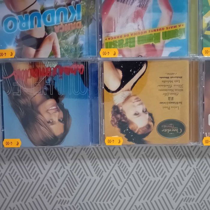 Música em Cd Novelas Brasileiras e para Dançar.