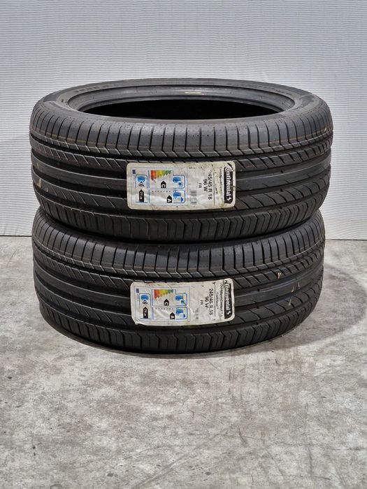 [Como Novos] 2 Pneus 245/45R18 CONTINENTAL