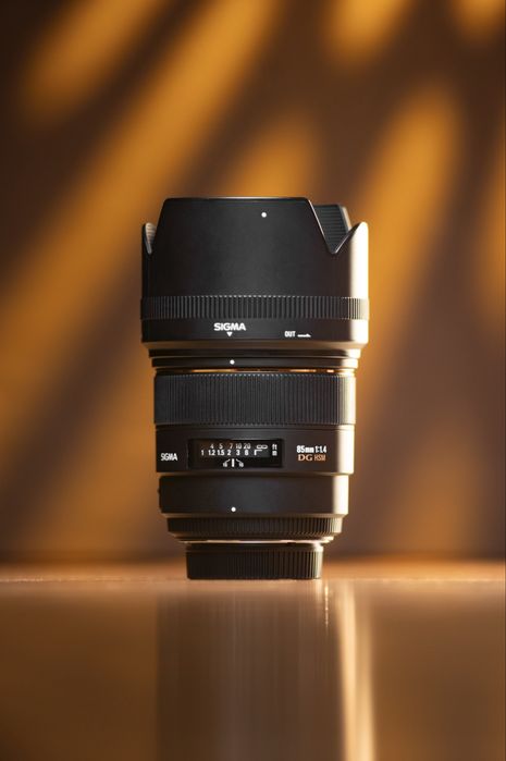 Sigma 85mm f/1.4 EX DG HSM (тільки ручний фокус) Nikon F