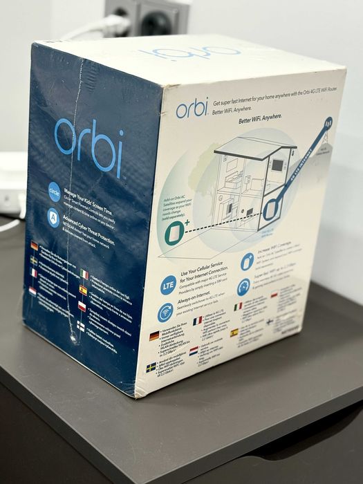 Роутер-модем Netgear Orbi LBR20 4G LTE швидкість до 1.2 Гбіт/с.