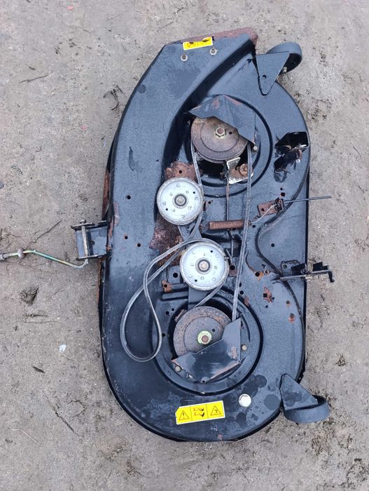 Kosiarka traktorek MTD kosisko heder boczny wyrzut czarne