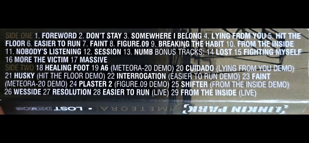 Linkin Park Deluxe Edition касета