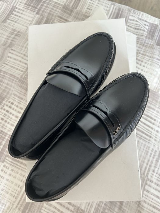 Ysl оригінал чорні лофери, 41
