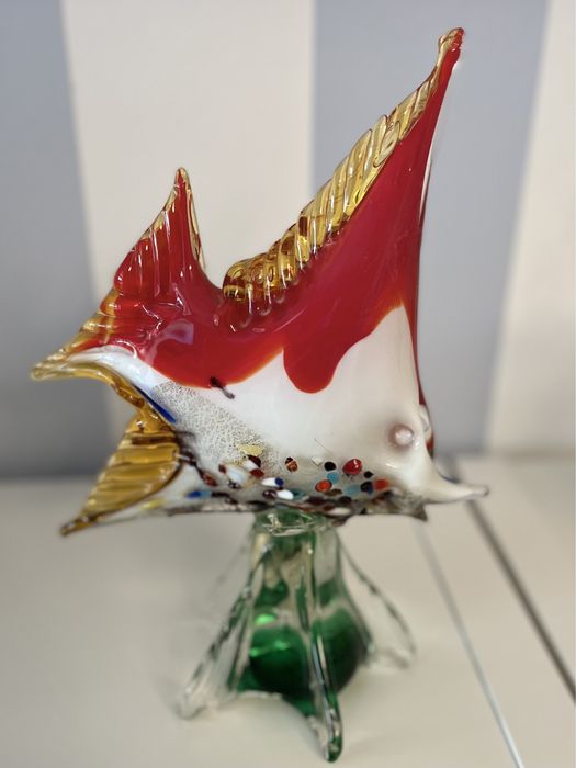 Peixe em vidro murano