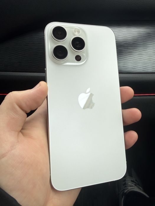 iPhone 15 Pro Max 256gb Titanium White Neverlock