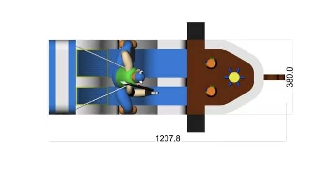 Insuflável barco (novo)