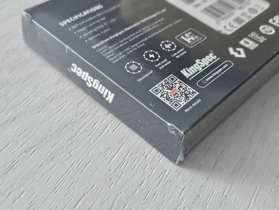 SSD диск KingSpec 128Gb , новий ,2.5" SATA3