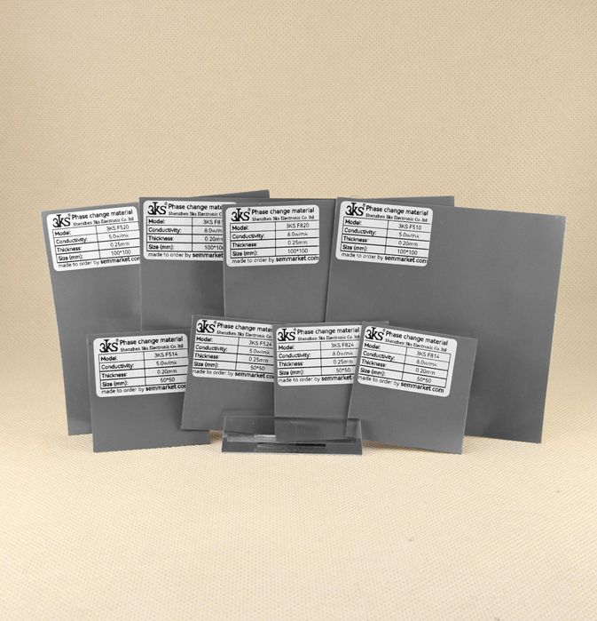 Термопрокладка з фазовим переходом Honeywell PTM7950 3KS 5–8,5 Вт/м·К