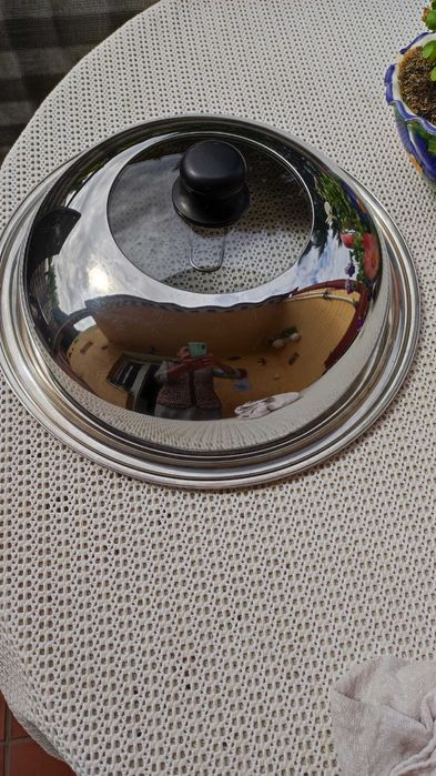 Elegancki grill Beem,niemiecki,średnica 38cm.