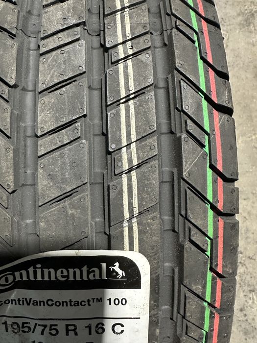 2X NOWE Continental ContiVanContact 100 195/75 R16C