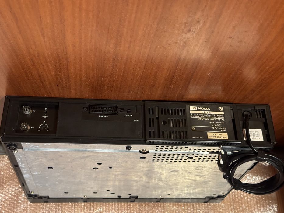 Leitor Gravador VHD ITT NOKIA