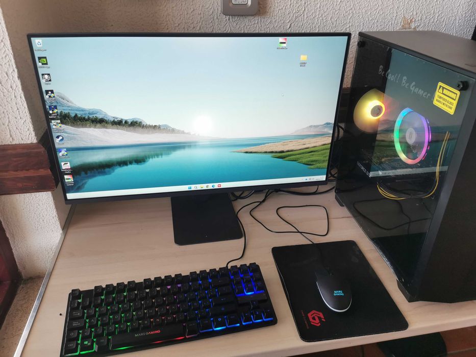 Desktop gamer Ryzen5 nVidia GTX 16GB ram e SSD