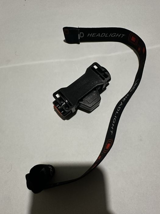 Компактний Ліхтарик налобний з 2 режимами й довгим часом роботи