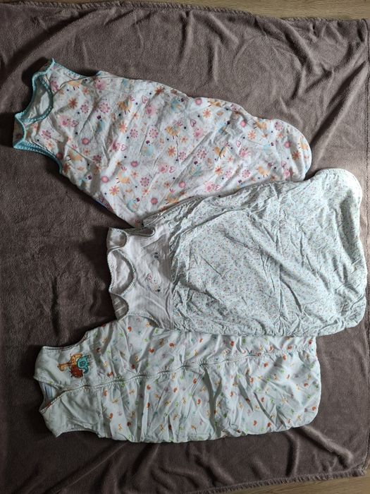 3 śpiworki zimowe 2.5 TOG 6-18 m-cy
