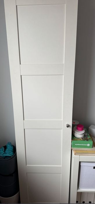 Meble IKEA białe , MALM, KALLAX komody, szafa, biurko, fotel