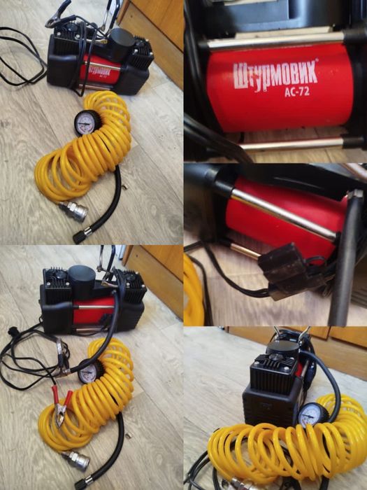 Автомобільний компресор Штурмовик AC 72