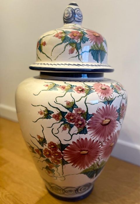 Jarrão Decorativo Florido