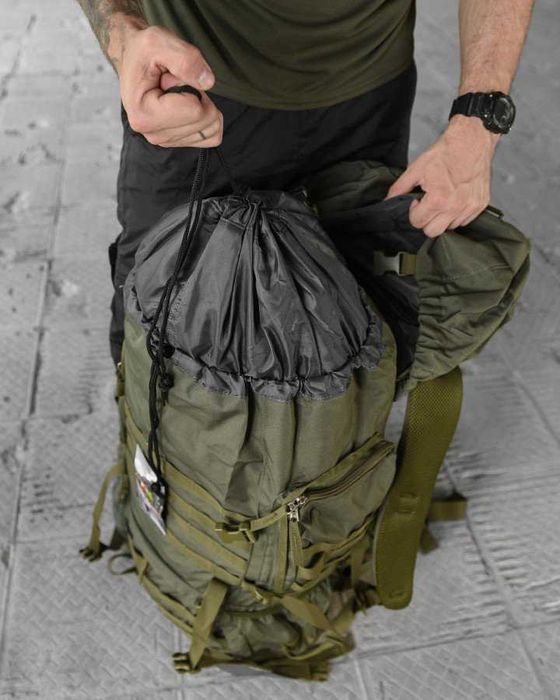 Рюкзак Over Earth 100L – міцний, водостійкий, з металевим каркасом