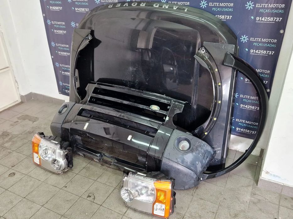 Frente completa usada LAND ROVER DISCOVERY III 3 capot parachoques