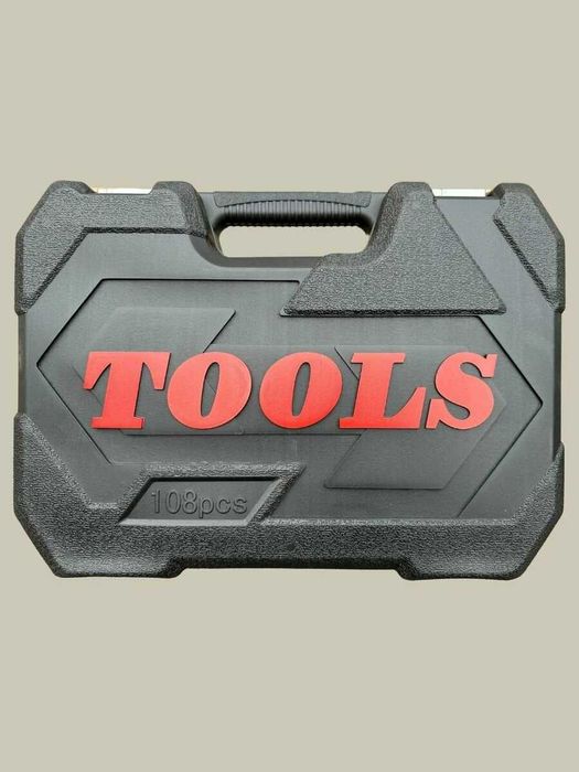 Набір інструментів Tools 108 од хром-ванадій набор головок ключей