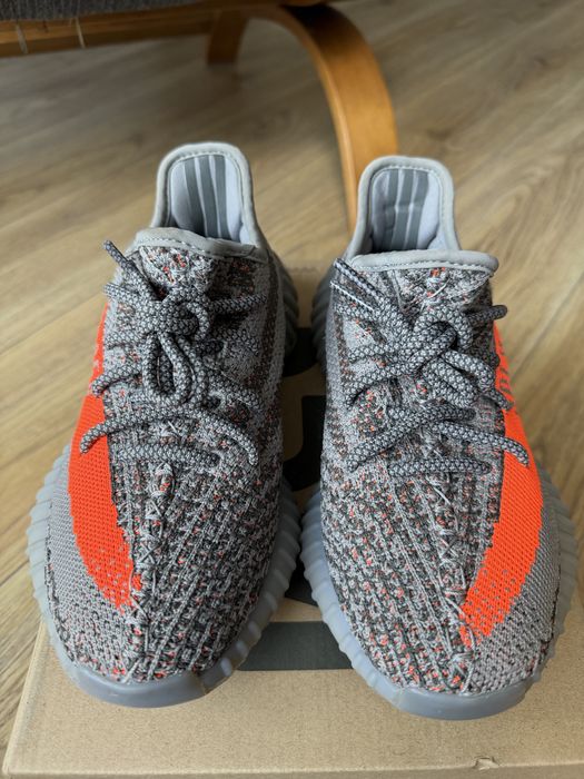 Adidas Yeezy Boost 350 V2 Beluga Reflective buty sneakersy szare 37 1/3