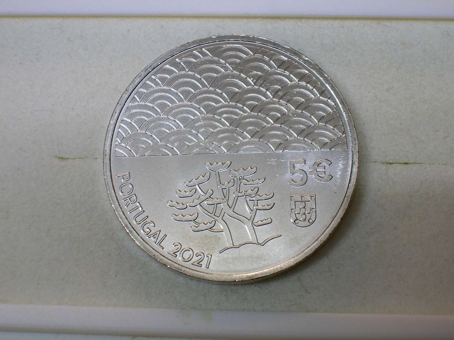 Moeda 5 euro / Arte da Laca / 2021