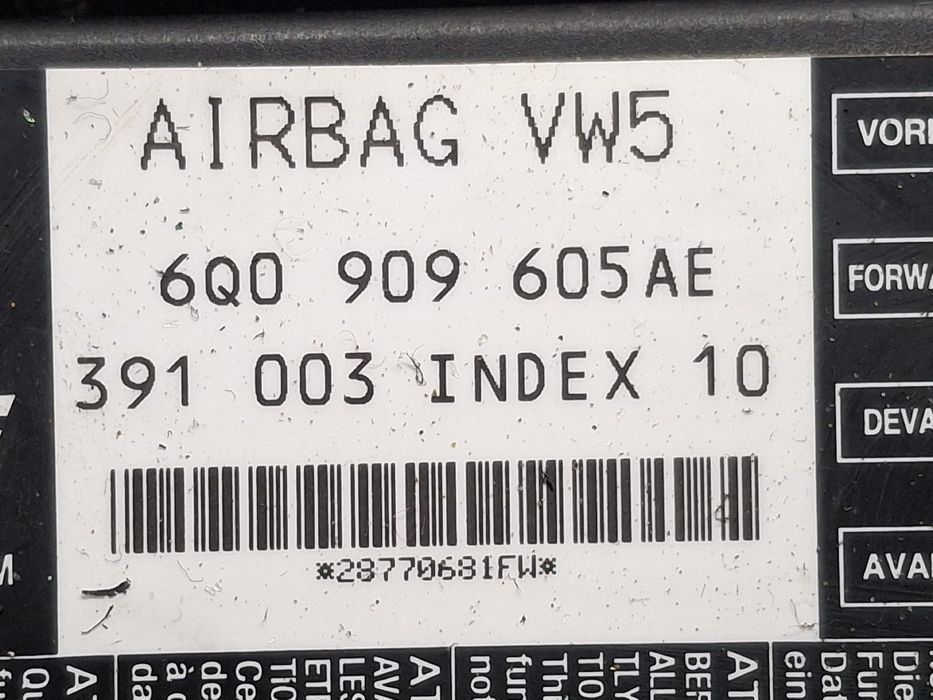 Kit de airbags SEAT Ibiza III (6L1)
