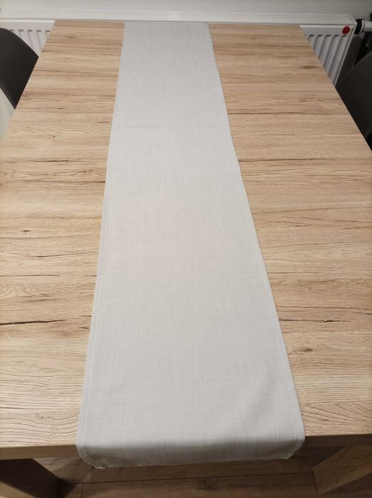 Szary bieżnik obrus 30x165 cm