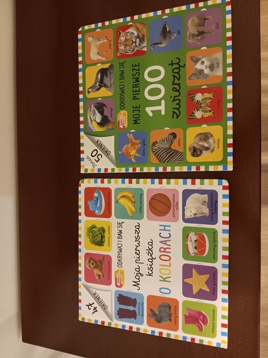 Moja pierwsza ksiażka o kolorach, Moje pierwsze 100 zwierząt