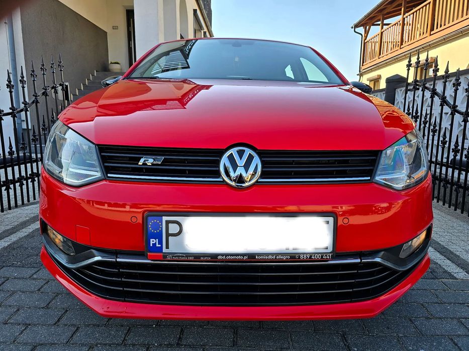 Volkswagen Polo 1.2 TFSI*90 koni*2017 rok*R Line* BeatsAudio*Skóra&Alcantara*Naviagcja