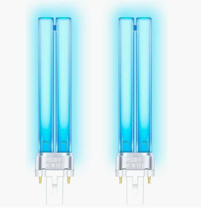 2 lâmpadas novas UV 9w encaixa G23