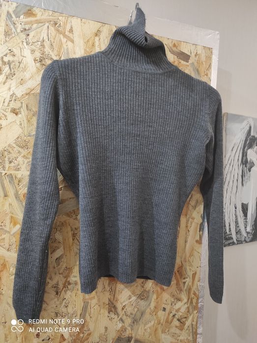 Вовняна водолазка, гольф від Uniqlo!