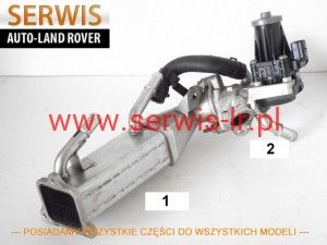 EGR zawór chłodniczka Land Rover Defender 2,2 TD4 90 Puma 2013Rok