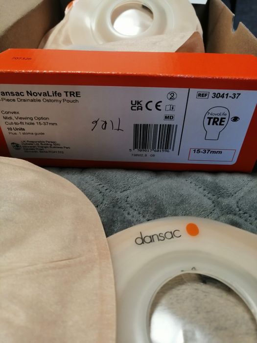 Калоприймачі Dansac NovaLife TRE 1-Piece Convex , арт. 3041-37, 3081-34,3081-44