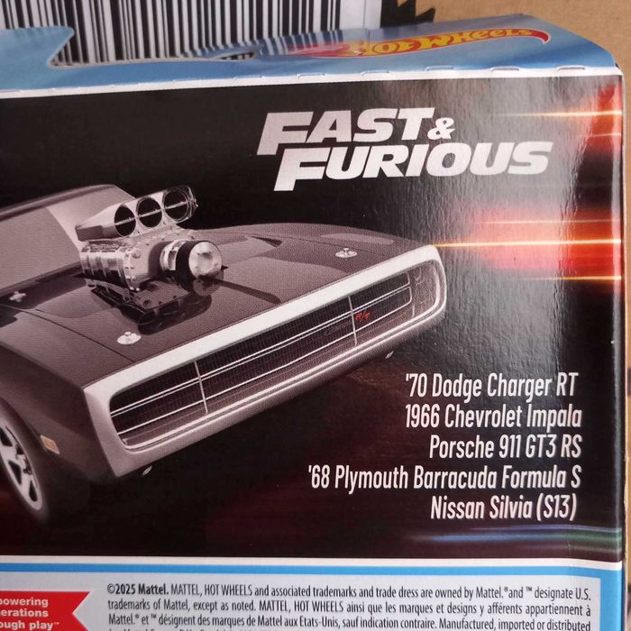 Hotwheels Pack 5 Fast and Furious e Motor Show