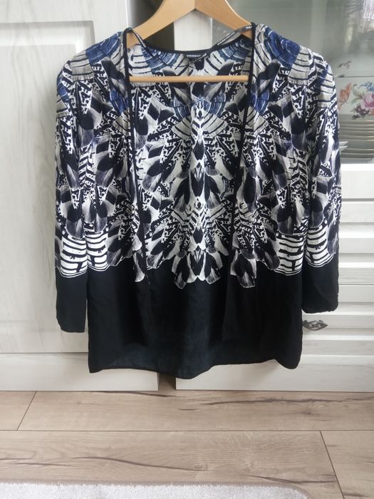 Narzutka czarno biała