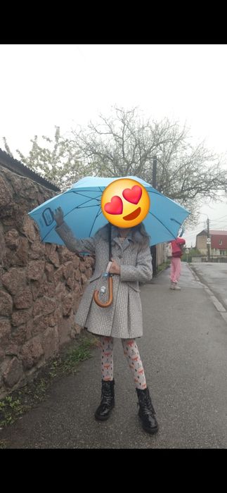 Продам Пальто Моонсон на дівчинку 7_8 р Шанель