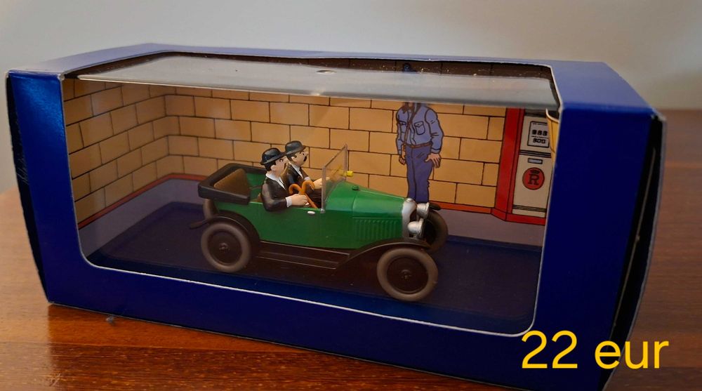 Carros da colecção Tintin