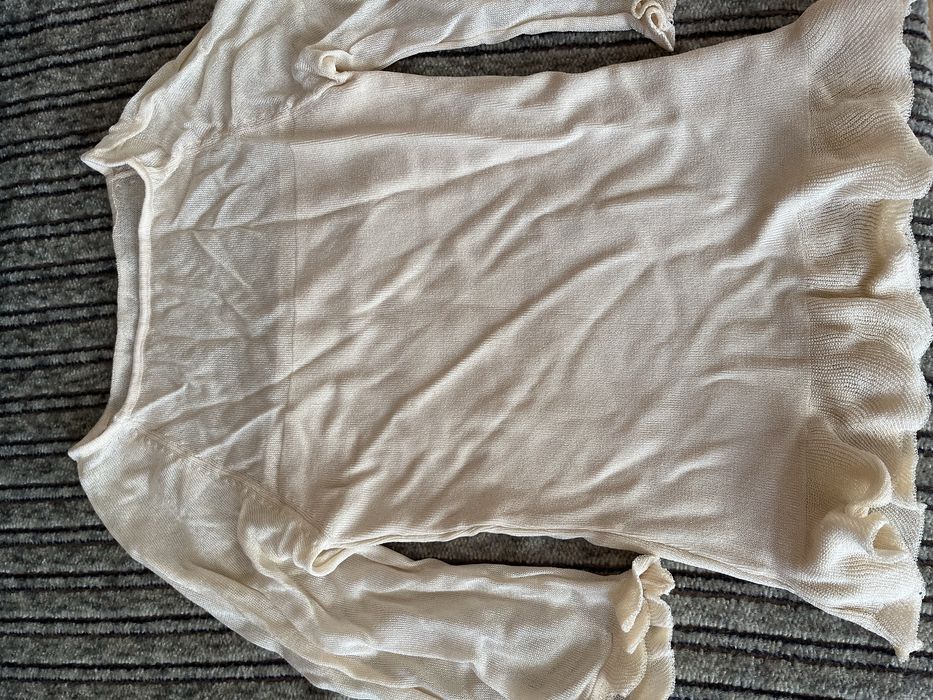 Bluzka w kolorze złota