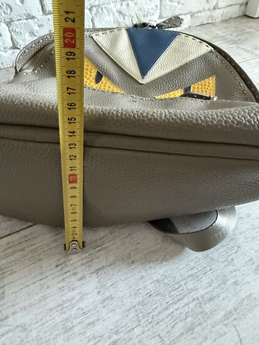 Рюкзак сумка fendi monster портфель хутро