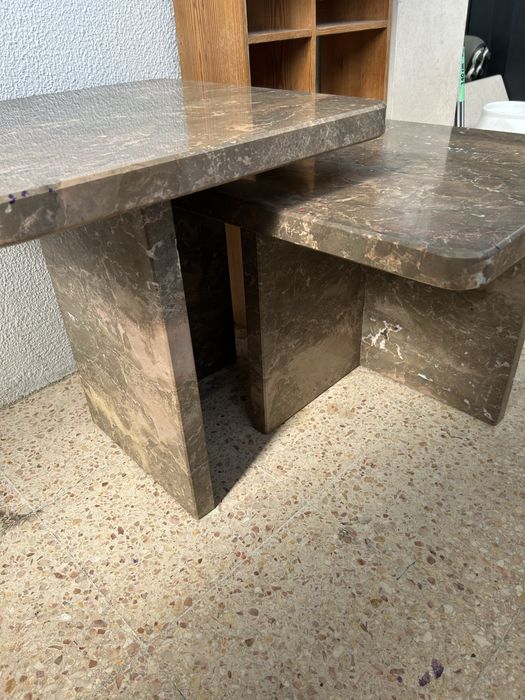 Mesas de mármore