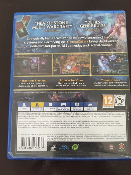 ArmaGallant para PS4