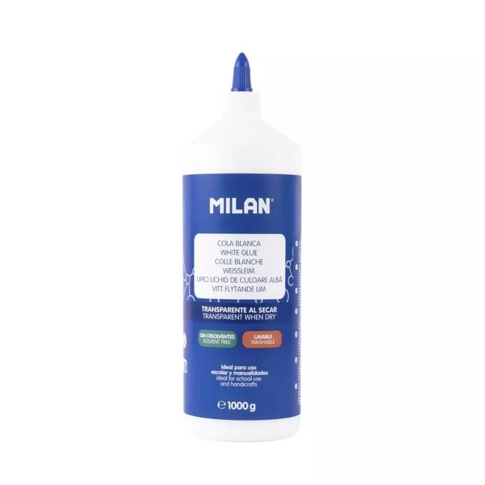 Klej biały w płynie 1000g MILAN. Milan. Nowy Produkt