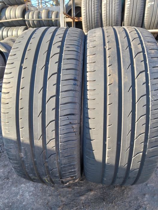 Шини 245 55 17  Continental Conti contact 2 пара підсилений борт  +