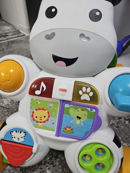 Музична каталка-ходунки Fisher-Price «Зебра»  6-36 місяців