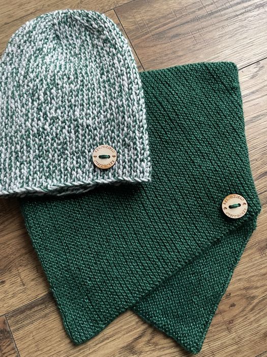 Ciepla czapka i komin