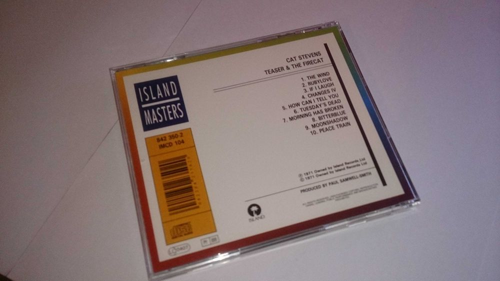 cat stevens (teaser & the firecat) música/cd